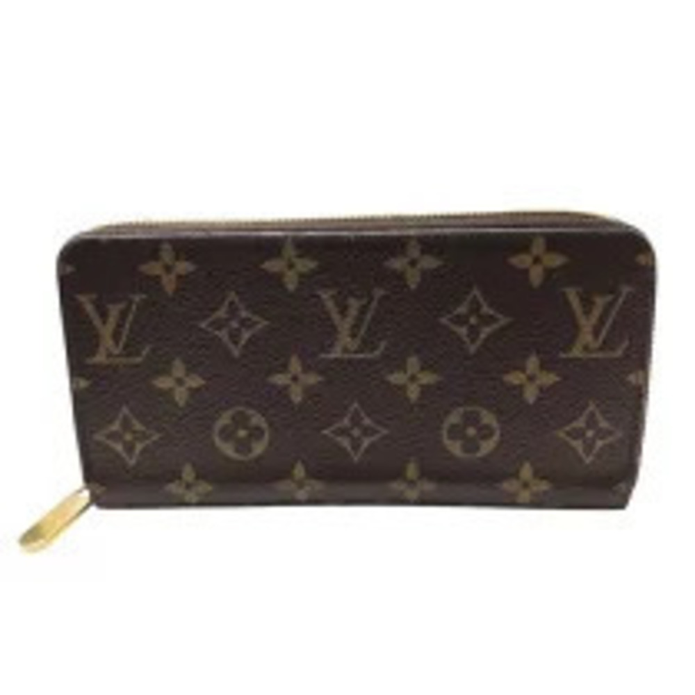 Louis Vuitton Zippy Wallet Brown Fuschia Pink Long